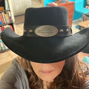 Harley Davidson cowboy hat